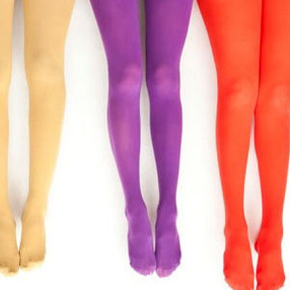 bright purple tights